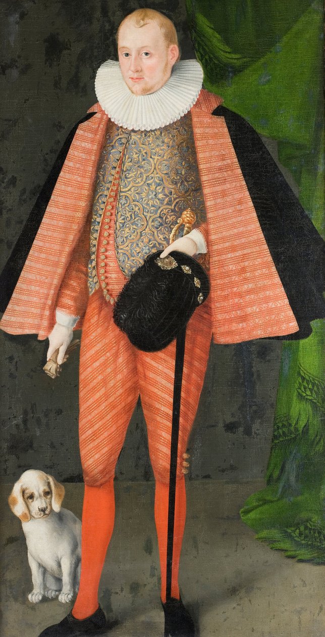 Kreivi Svante Mauritzson Sture, n. 1600 Öljy kankaalle. tekijältä Unknown artist