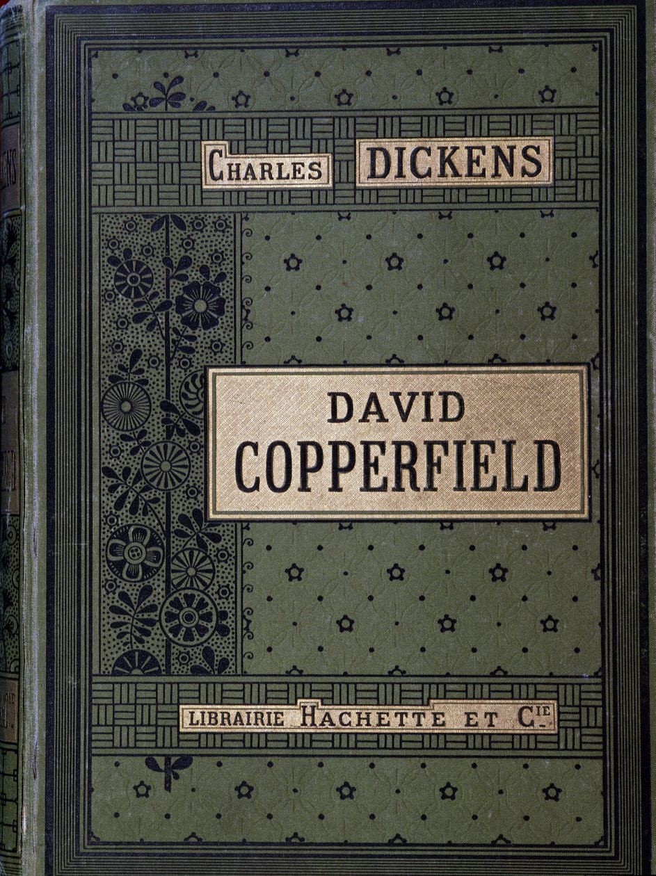 Charles Dickensin "" David Copperfield" -kansi, sd. noin 1890 tekijältä Unknown artist