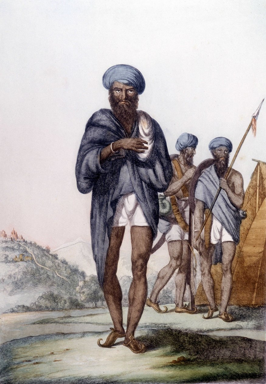 Kulttuuri, sivilisaatio ja intialainen yhteiskunta: Sikhin muotokuva, Intian uskonto. tekijältä Unknown artist
