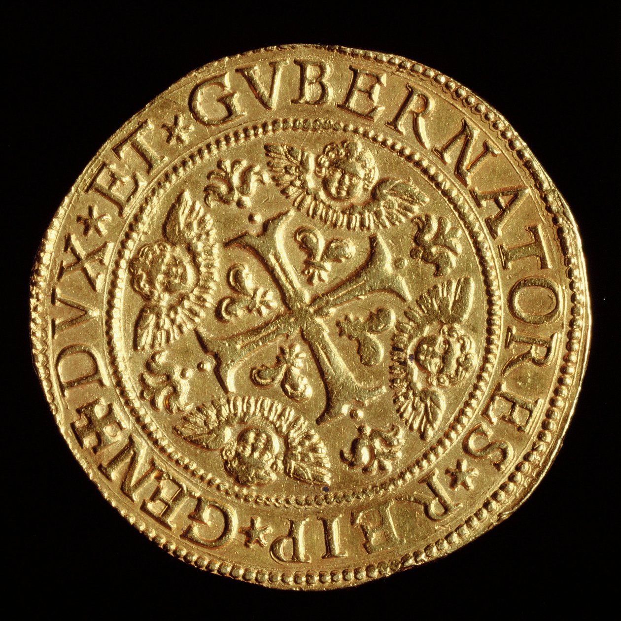 Valuutta: neljä ecua kultaa. 1652 Banca Carige -numismaattinen kokoelma tekijältä Unknown artist