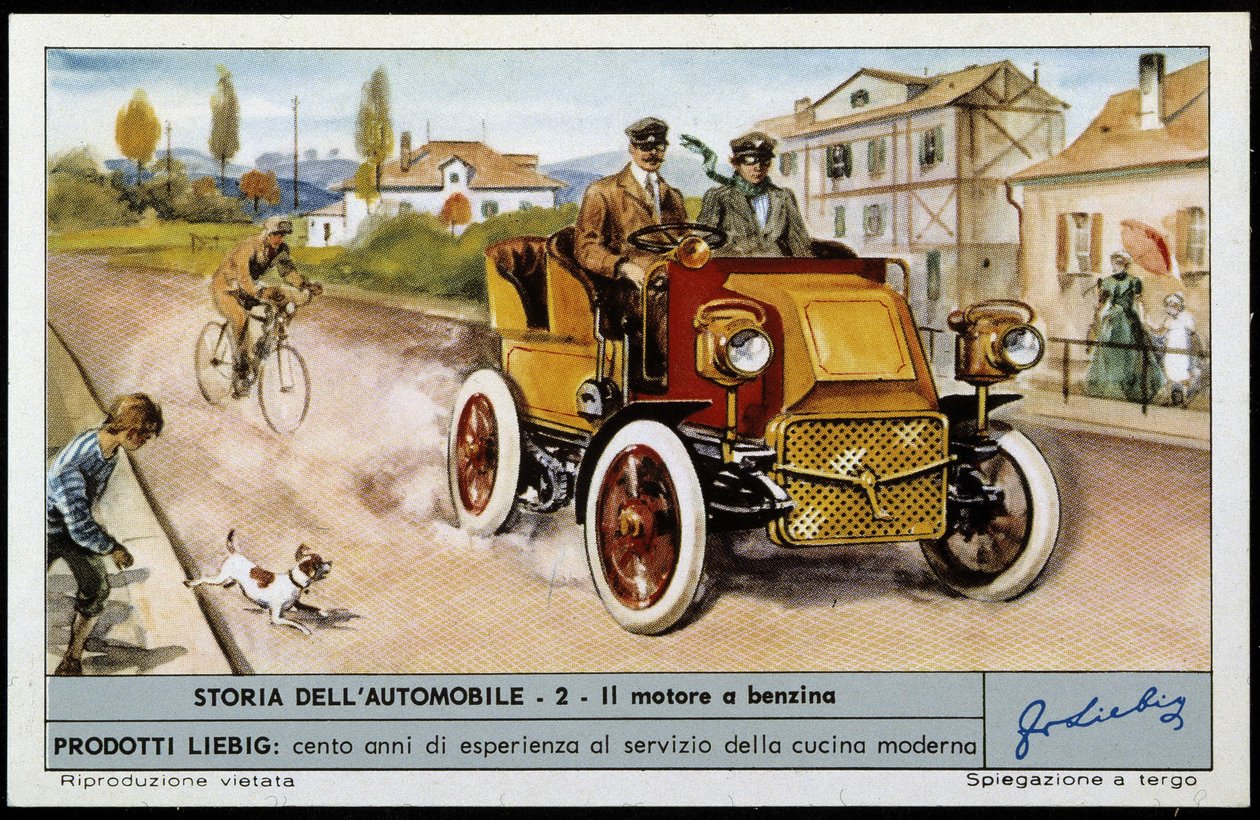 Daimler 1897:4 sylinterit, 4-tahti, 20 hv. tekijältä Unknown artist