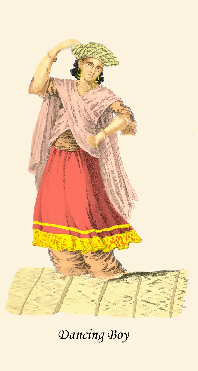 Tanssiva poika tekijältä Unknown Artist