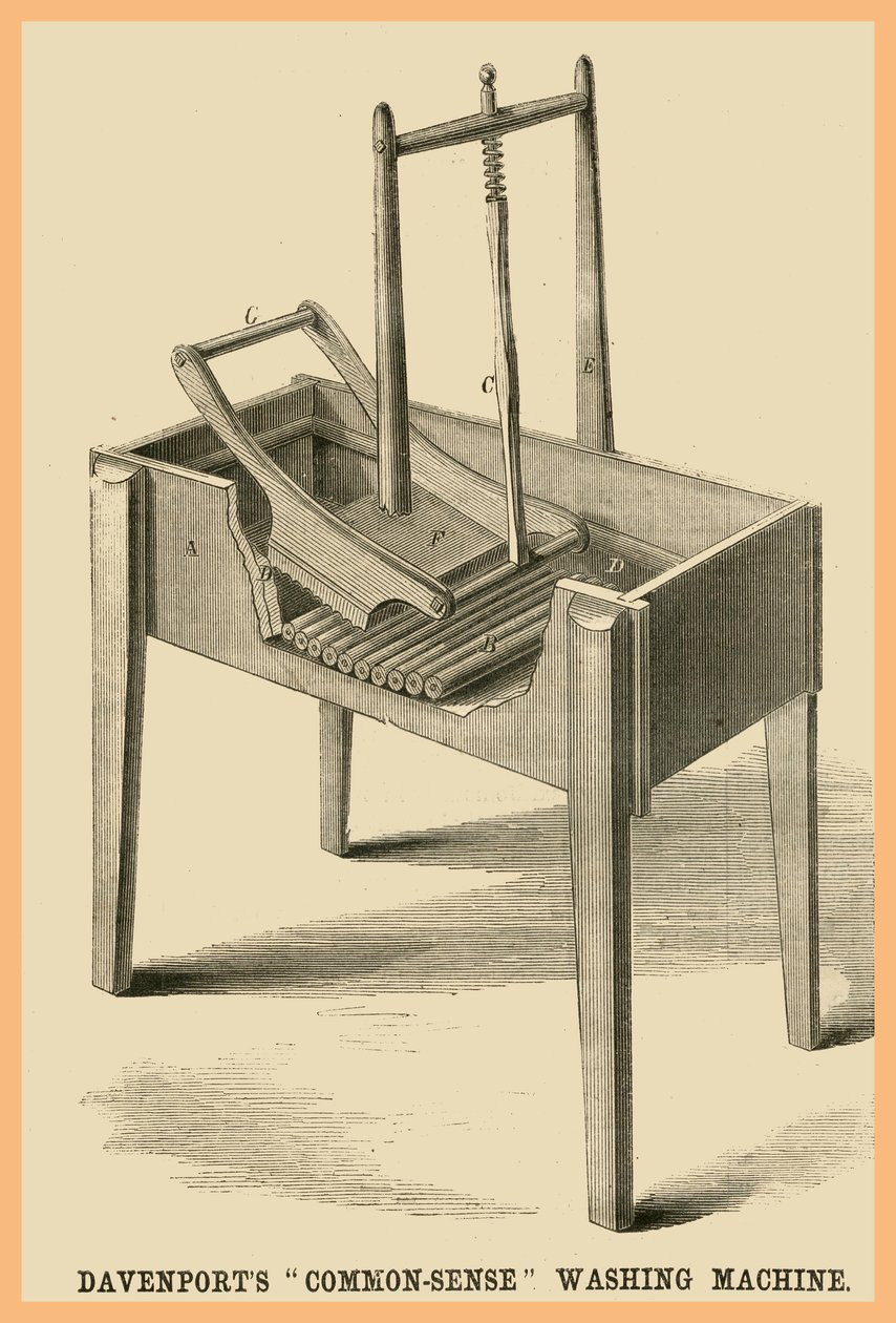 Davenports Common Sense -pesukone tekijältä Unknown Artist