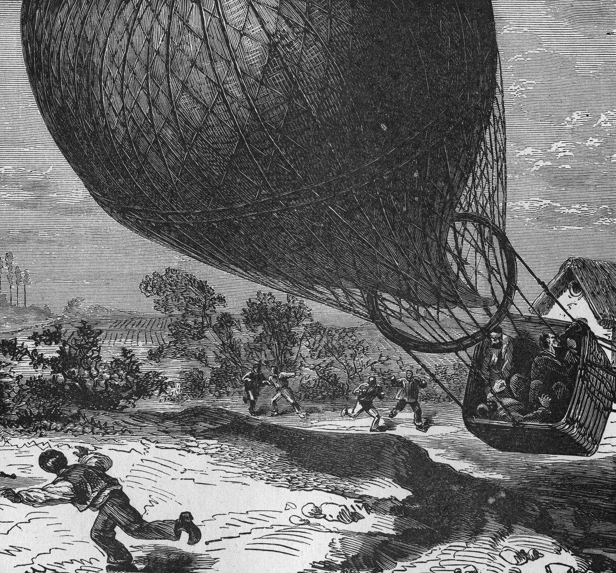 Ilmapallon "" Zénith" laskeutuminen CrocéSpinellin ja Sivelin ruumiineen, jotka kuolivat asfiksiaan nousun aikana, ja Gaston Tissandier pyörtyi. Teoksessa ”Album de la Science”, Editions Jouvet tekijältä Unknown artist