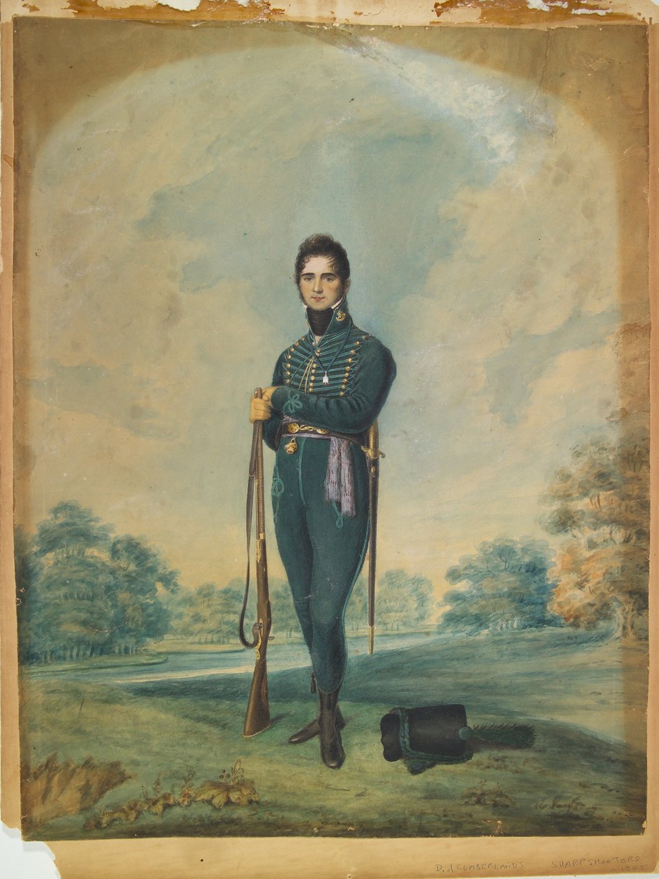 Duke of Cumberlandin Sharpshooters tekijältä Unknown artist