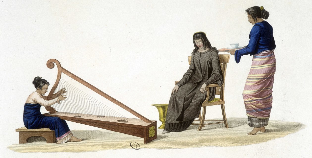Kaiverrus 1800-luvun alusta. tekijältä Unknown artist