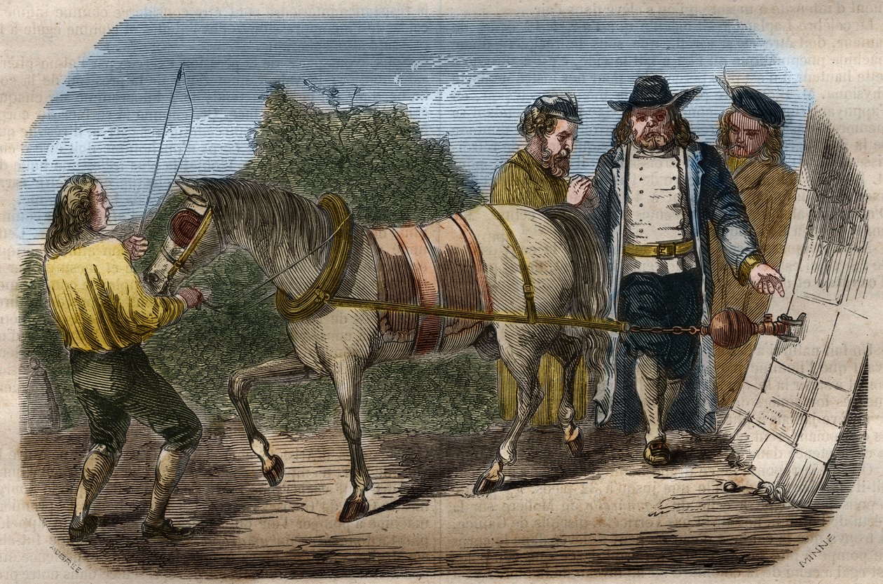 Otto von Guericken kokemus (Otto de Guericke tekijältä Unknown artist