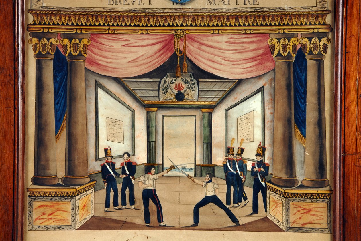 Aita: Cont Pointen patentti huhtikuulta 1826. tekijältä Unknown artist