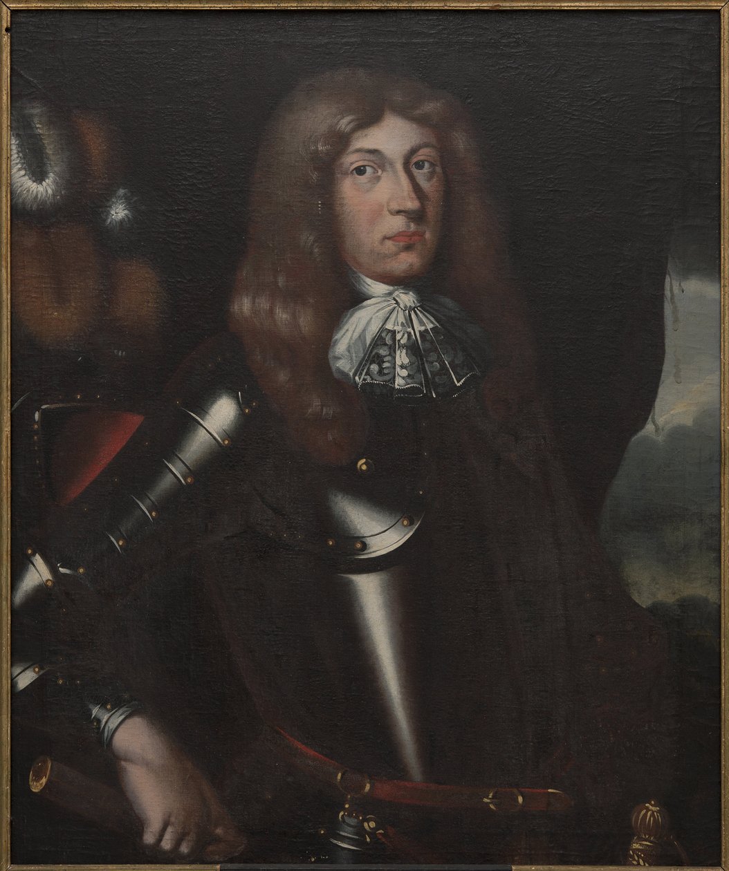 Ferdinand Kettler, duc de la Courlande Semigalie - Muotokuva Ferdinand Kettleristä (1655-1730), Kurinmaan ja Semigallian herttua, Anonyymi . Öljy kankaalle. Mitat: 90x75 cm. Tukholman kansallismuseo tekijältä Unknown artist