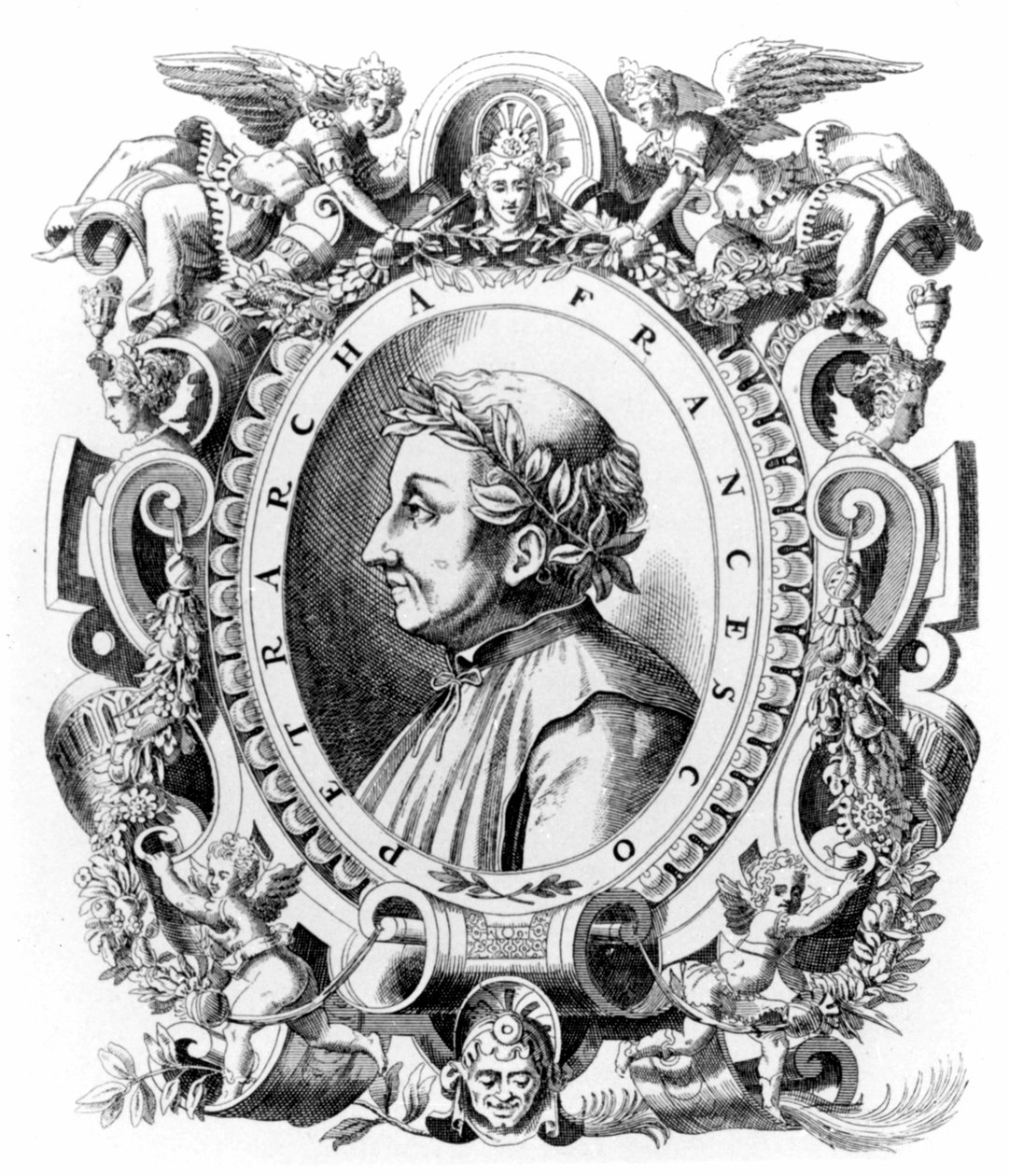 Francesco Petrarca (Petrarch): Rakennustyöt tekijältä Unknown artist