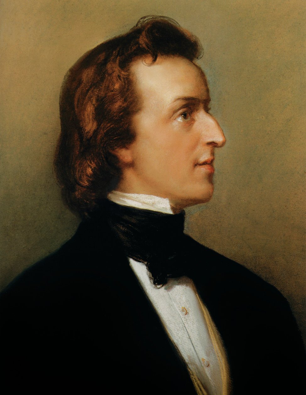Frederic Chopin: puolalainen säveltäjä ja pianisti tekijältä Unknown artist