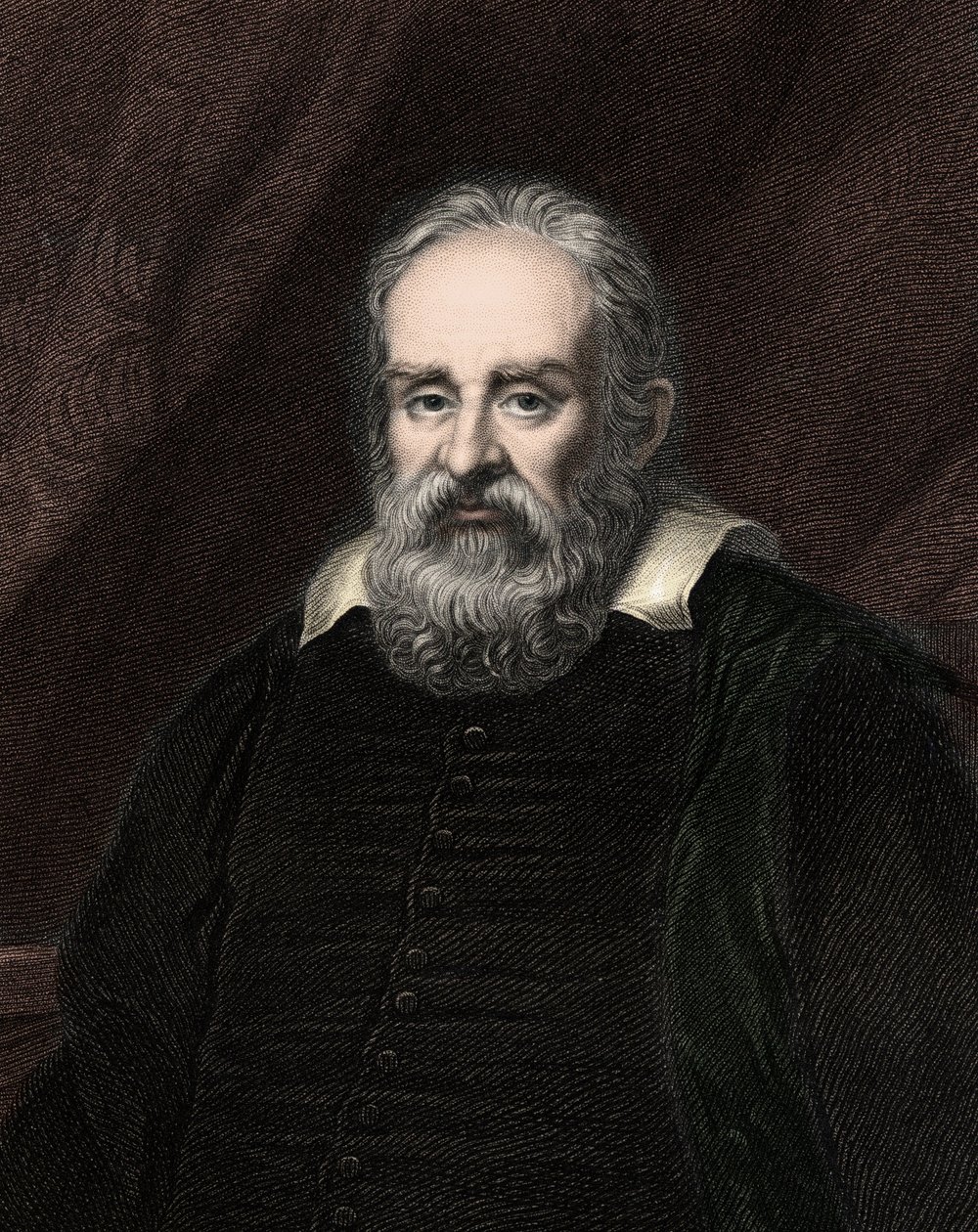 Galileo Galilei (Galilea) 1564-1642 - kaiverrus - 1800-luku tekijältä Unknown artist