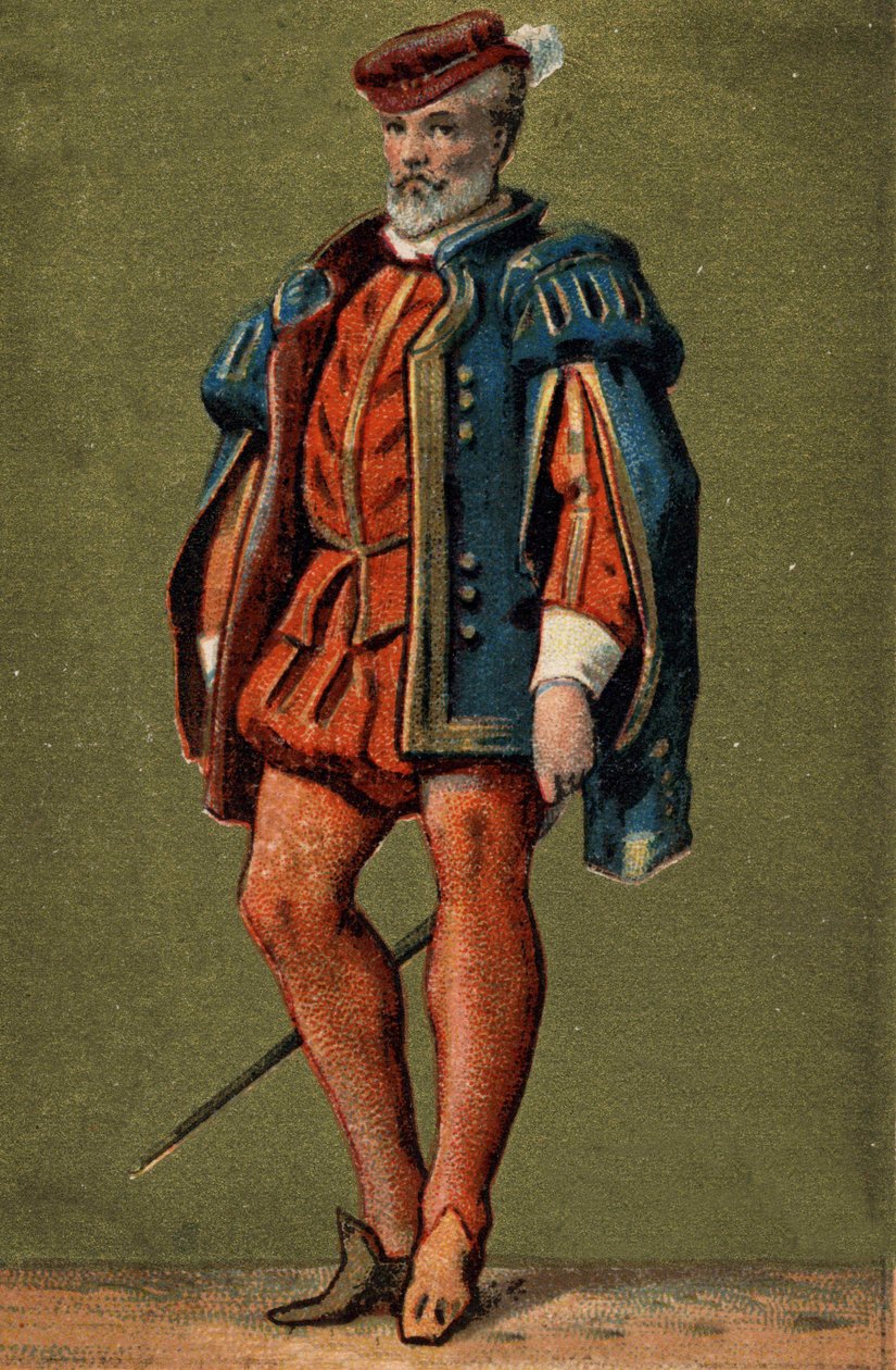 Gaspard de Coligny (1519-1572), Ranskan amiraali. tekijältä Unknown artist