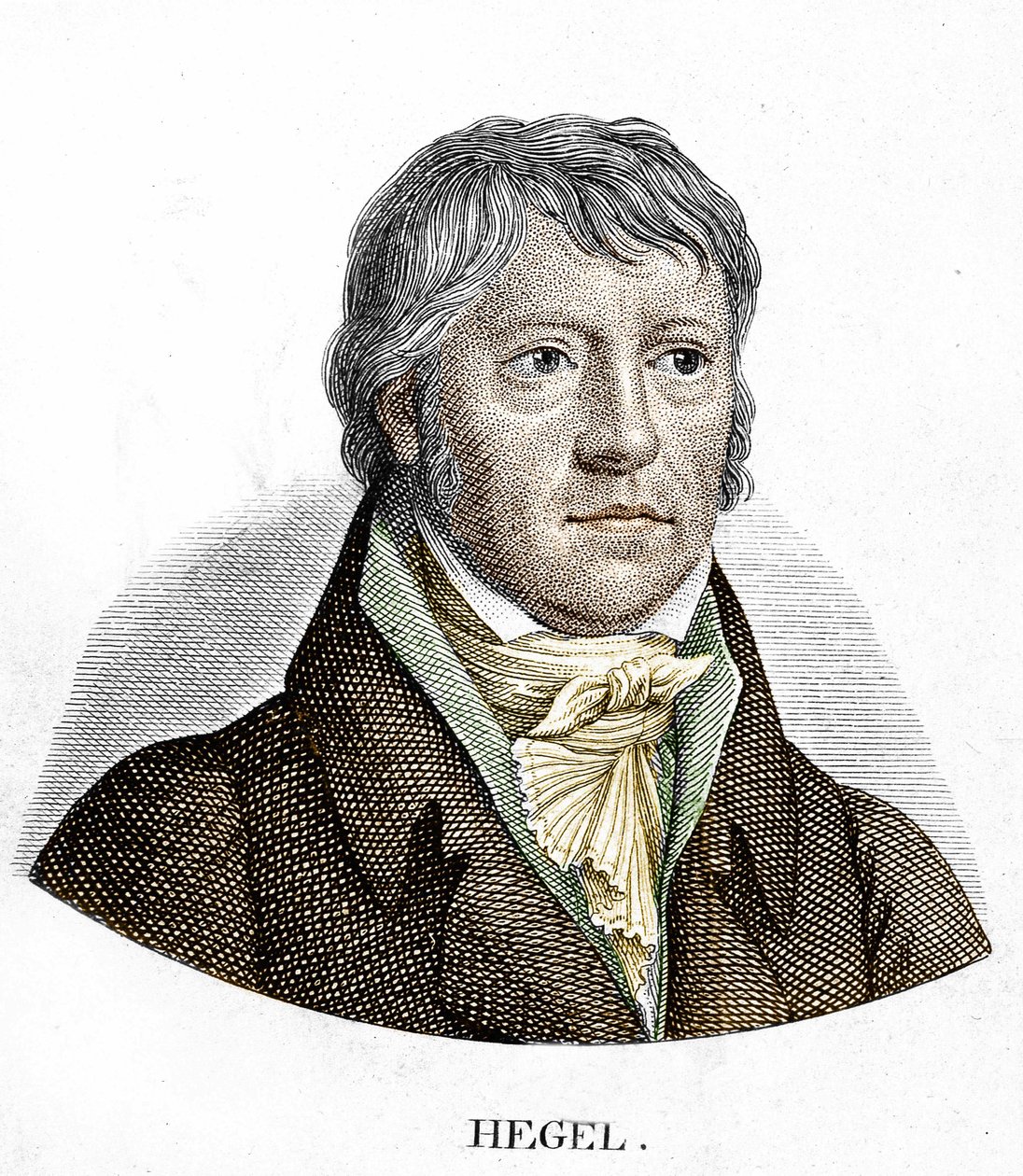 Georg Wilhelm Friedrich Hegel (1770 - 1831), saksalainen filosofi tekijältä Unknown artist
