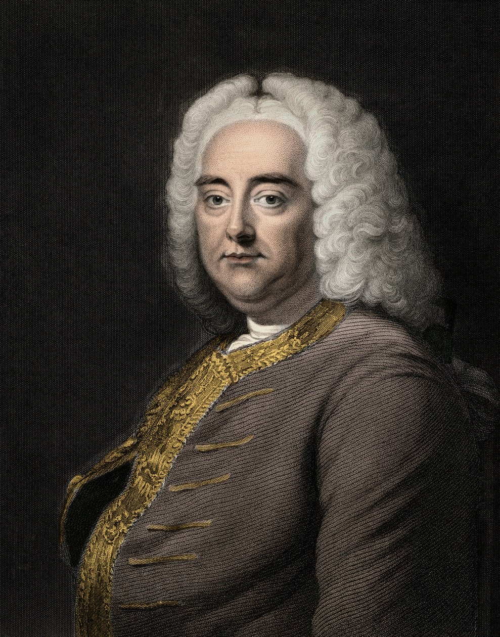George Friedrich Händel (George Frederick Handel, Georg Friedrich Handel) tekijältä Unknown artist