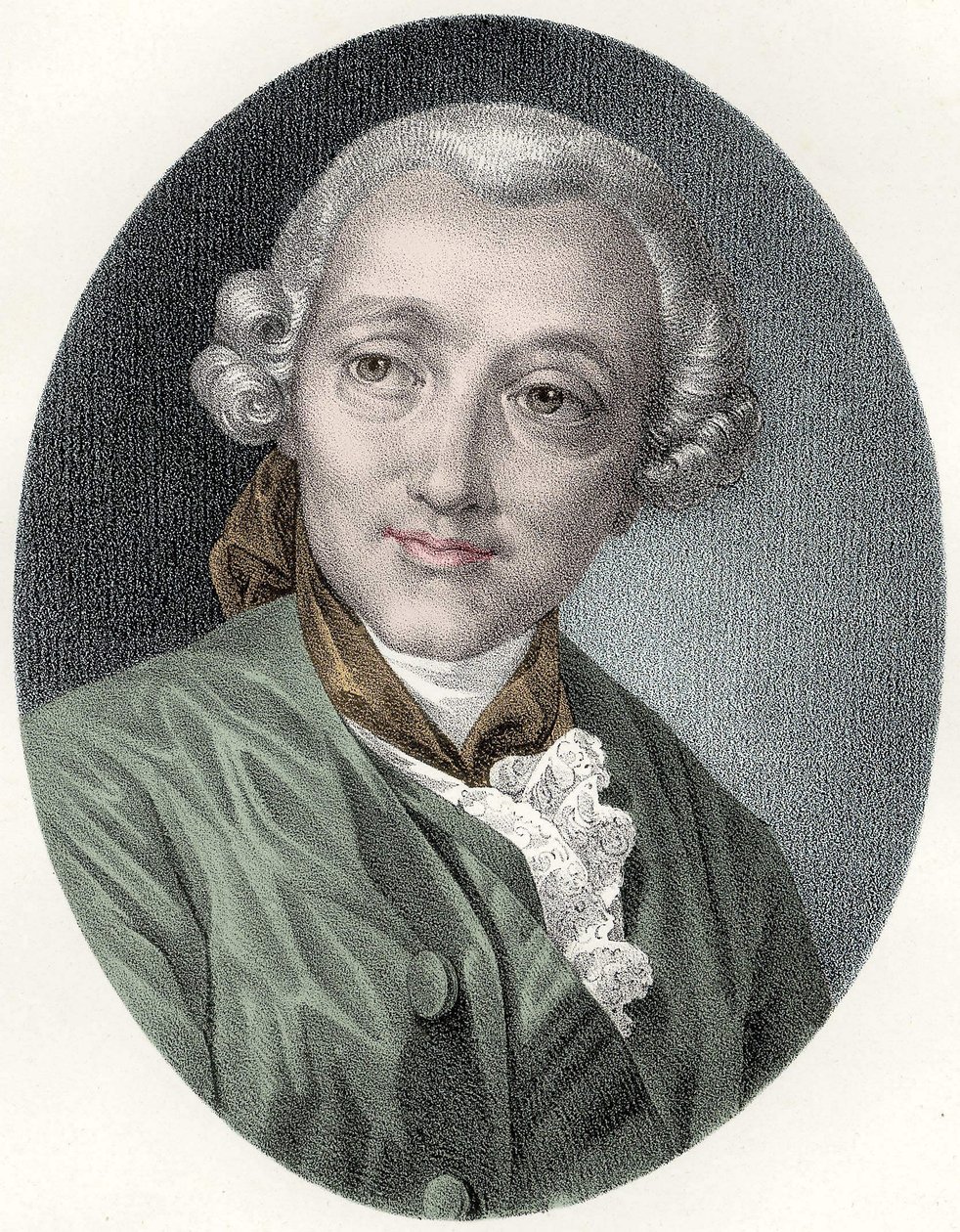 Germain Soufflot (1713-1780), ranskalainen arkkitehti tekijältä Unknown artist