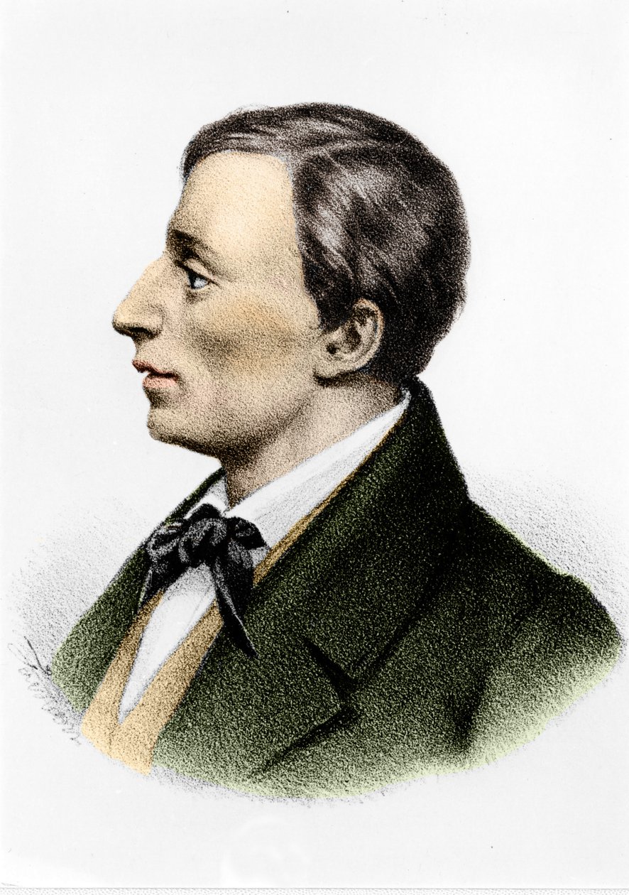 Giacomo Leopardi (1798-1837) tekijältä Unknown artist