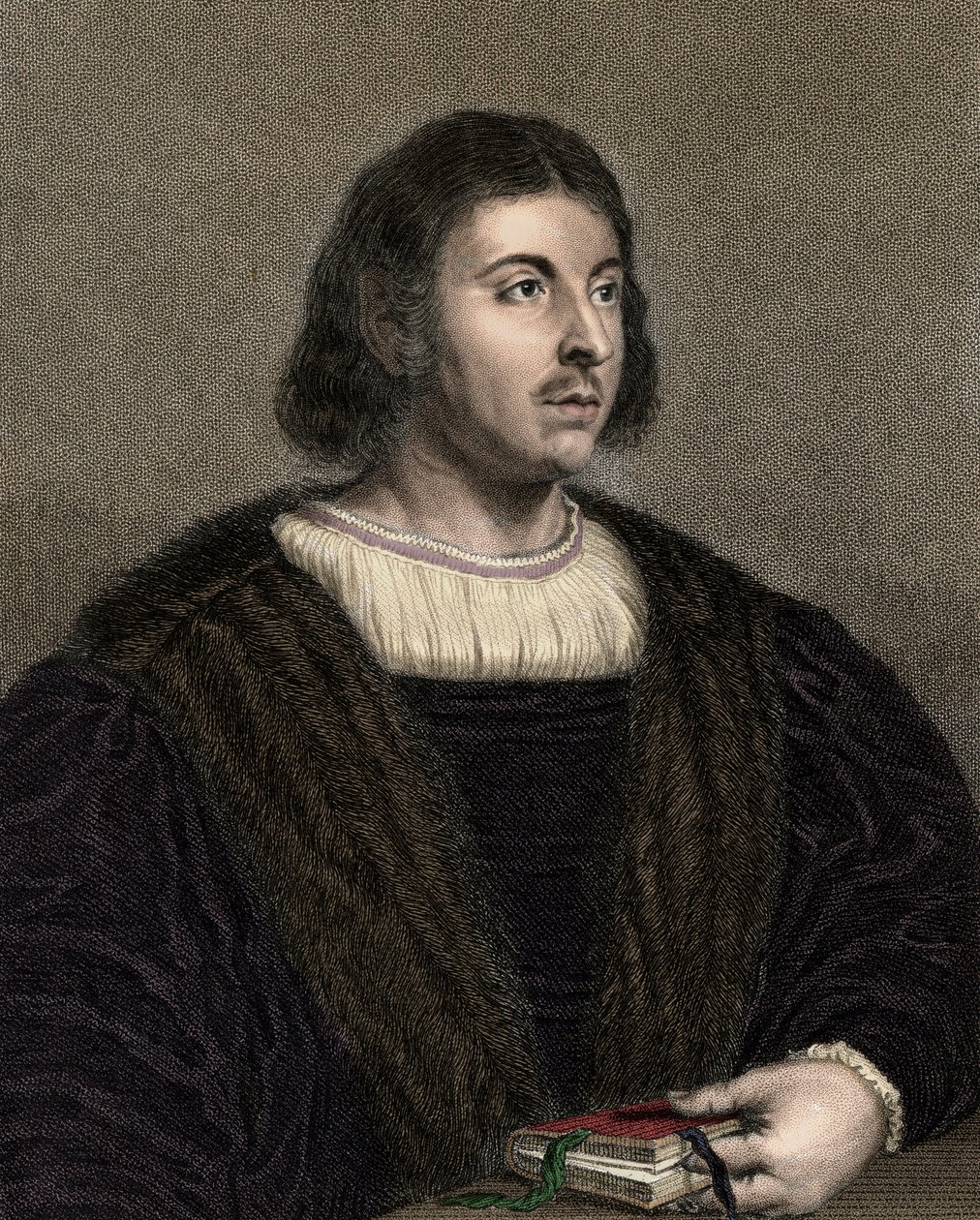 Giovanni Boccaccio (Boccace) 1313-1375 - kaiverrus - 1800-luku tekijältä Unknown artist