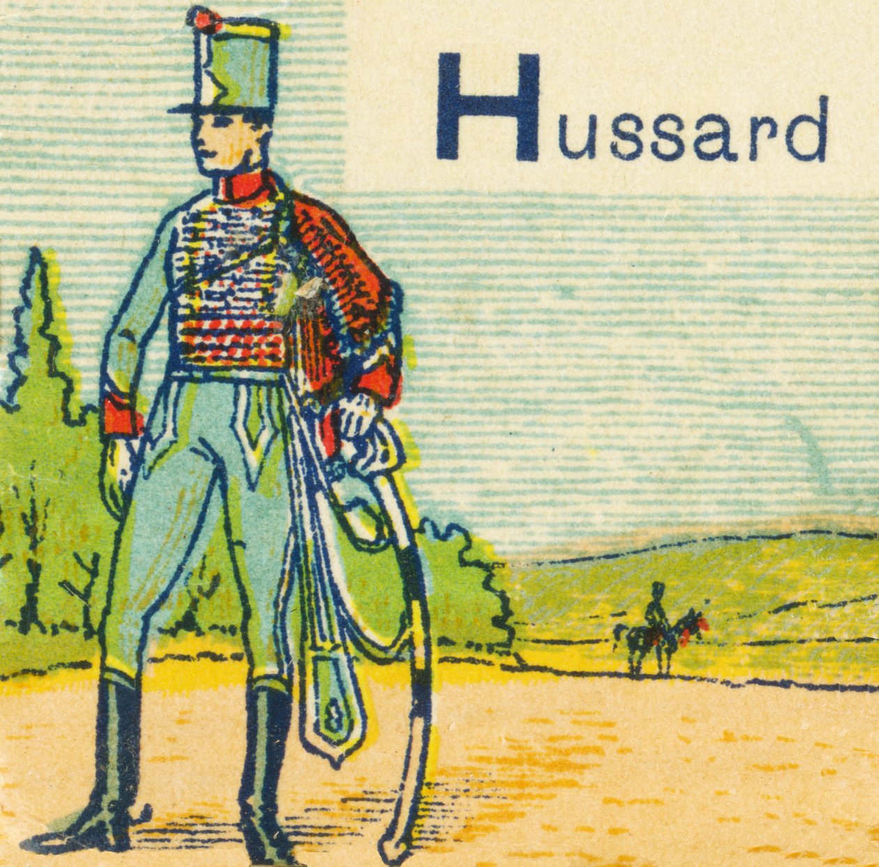 H Hussardina tekijältä Unknown artist