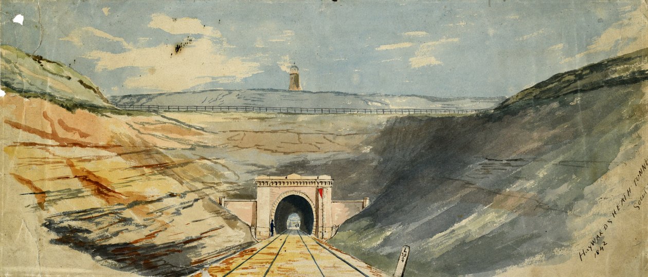 Haywards Heath Tunnel, Etelä tekijältä Unknown artist