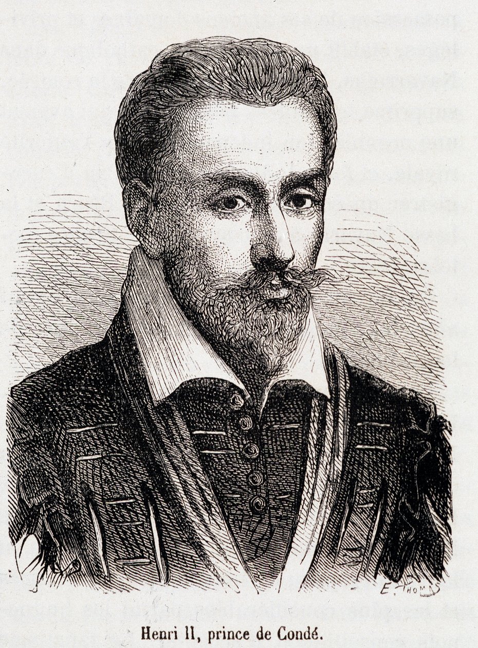 Henry II Bourbon (1588 - 1646) Conden prinssi. tekijältä Unknown artist