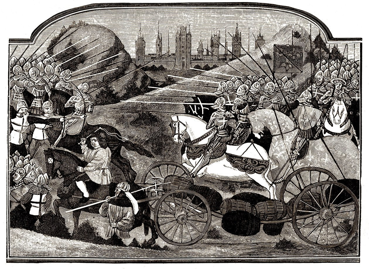 Sillipäivä, Rouvray-Saint-Denis (tulosta) tekijältä Unknown artist