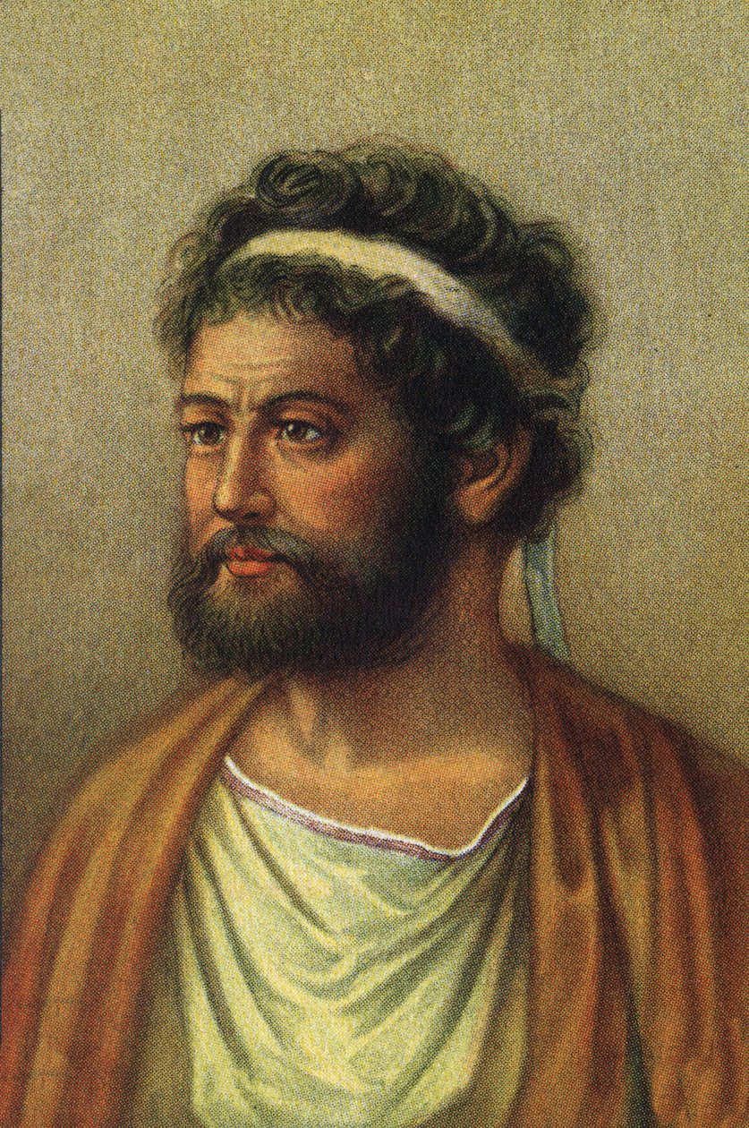 Hippokrates Kreikkalainen lääketiede (tulosta) tekijältä Unknown Artist