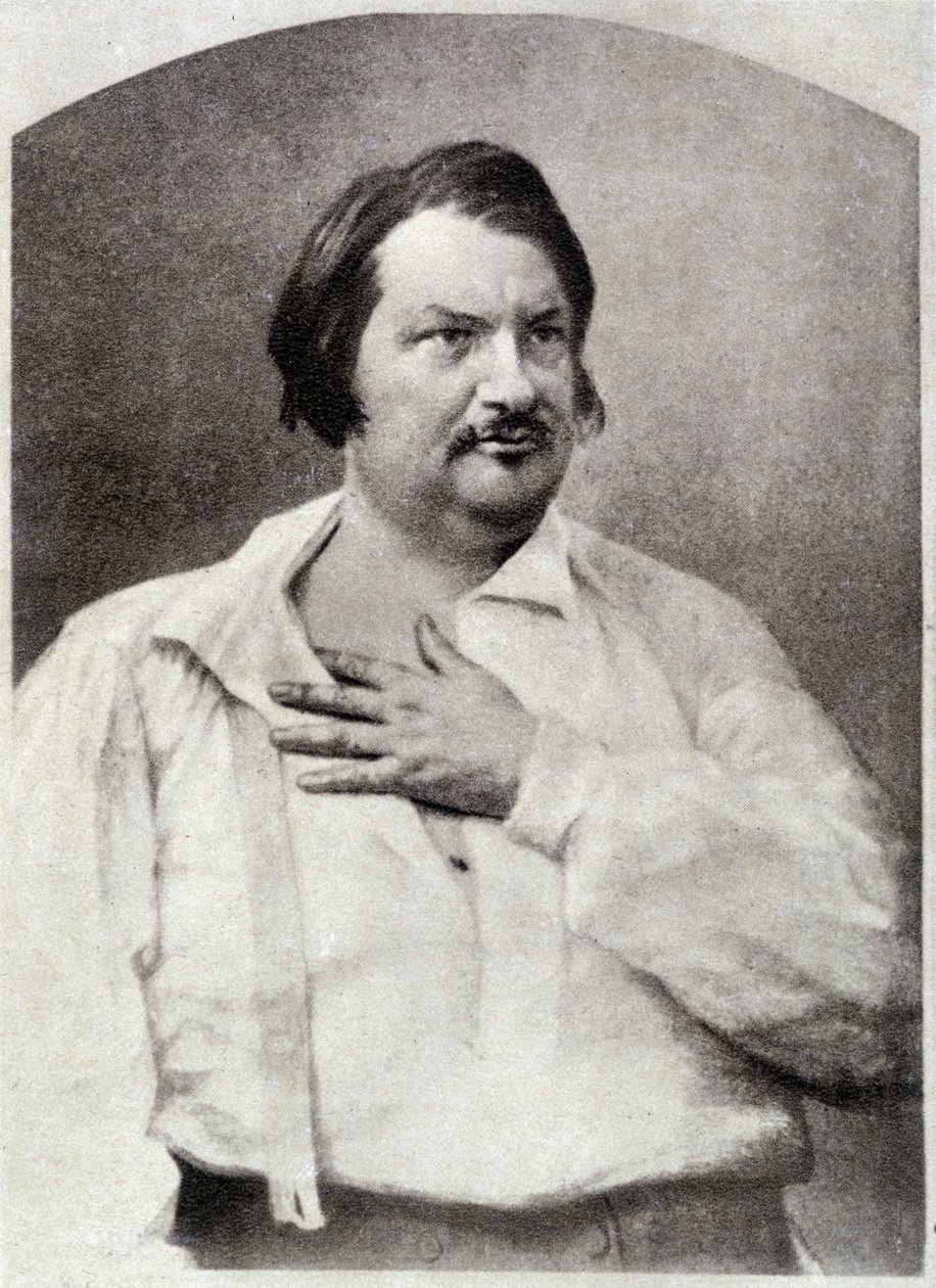 Honoré de Balzac, noin 1850 tekijältä Unknown artist