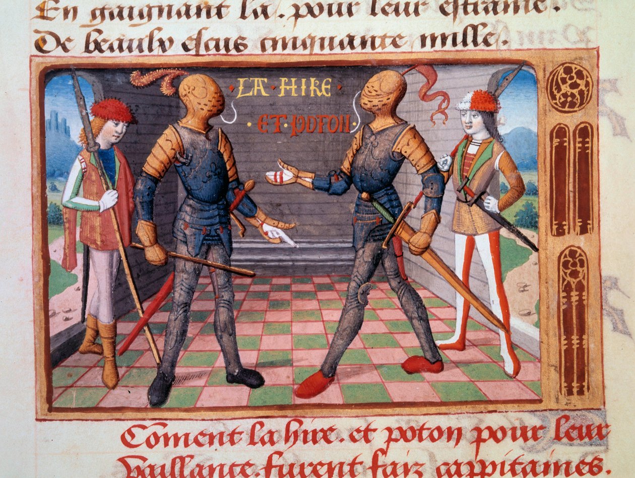 Satavuotinen sota: "Etienne de Vignoles tai Vignolles dit La Hire (Lahire) (1390-1443) ja Jean Poton, Xaintraillesin (tai Saintraillesin) herra (v. 1400 - 1461), Jeanne d