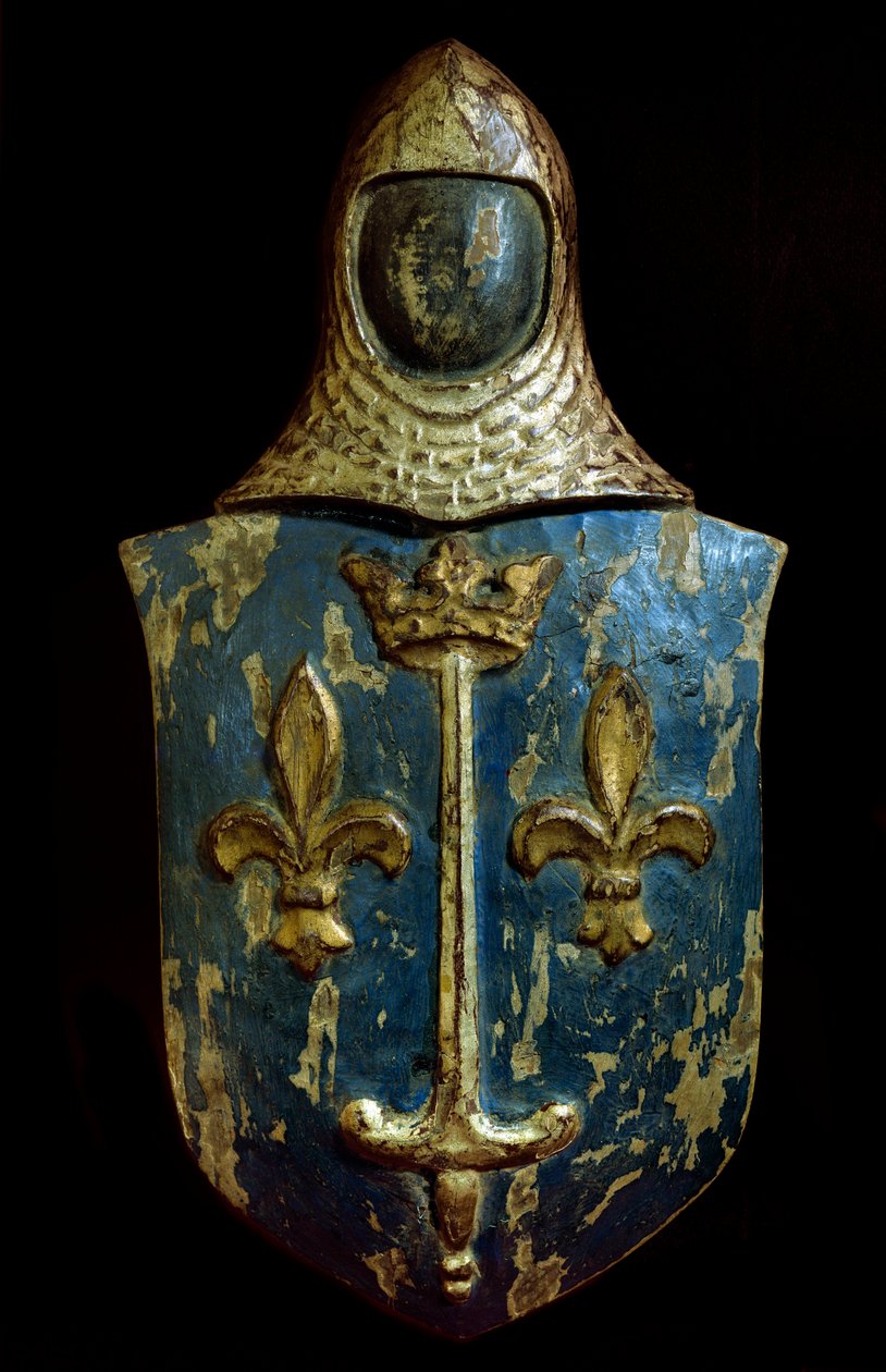Satavuotinen sota: Arc-suvun (Joan of Arc) vaakuna (1412-1431). 15-luvulla tekijältä Unknown artist