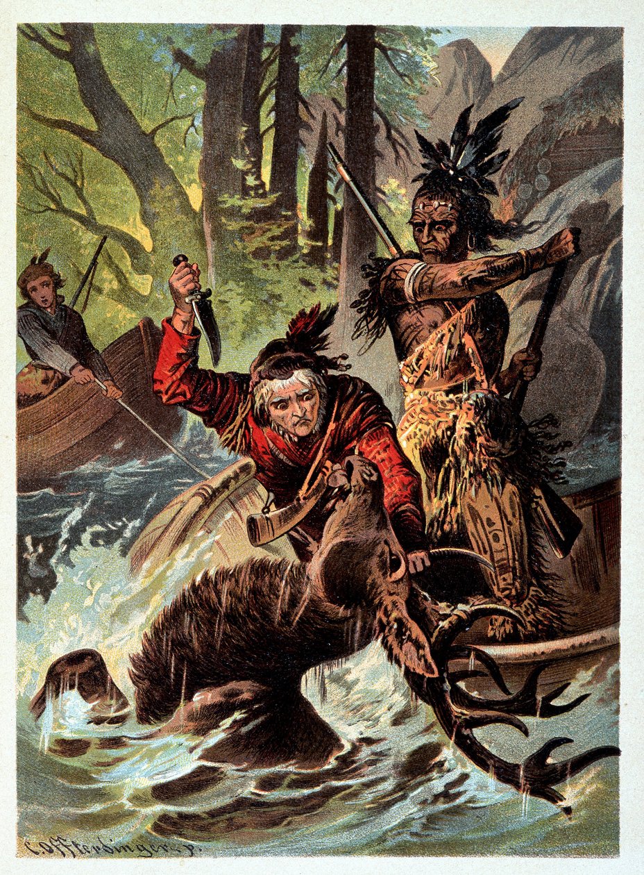Kuva F. Cooperin "" nahkasukista". tekijältä Unknown artist