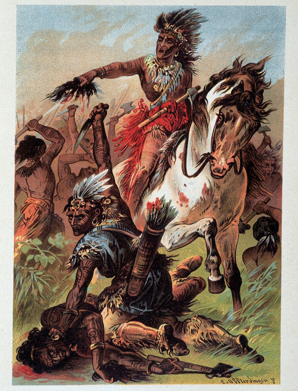 Kuva F. Cooperin "" nahkasukista". tekijältä Unknown artist