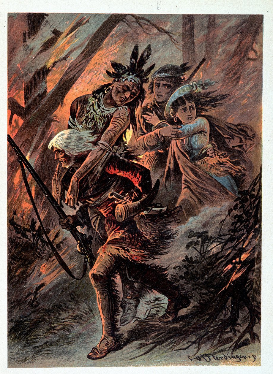 Kuva F. Cooperin "" nahkasukista". tekijältä Unknown artist