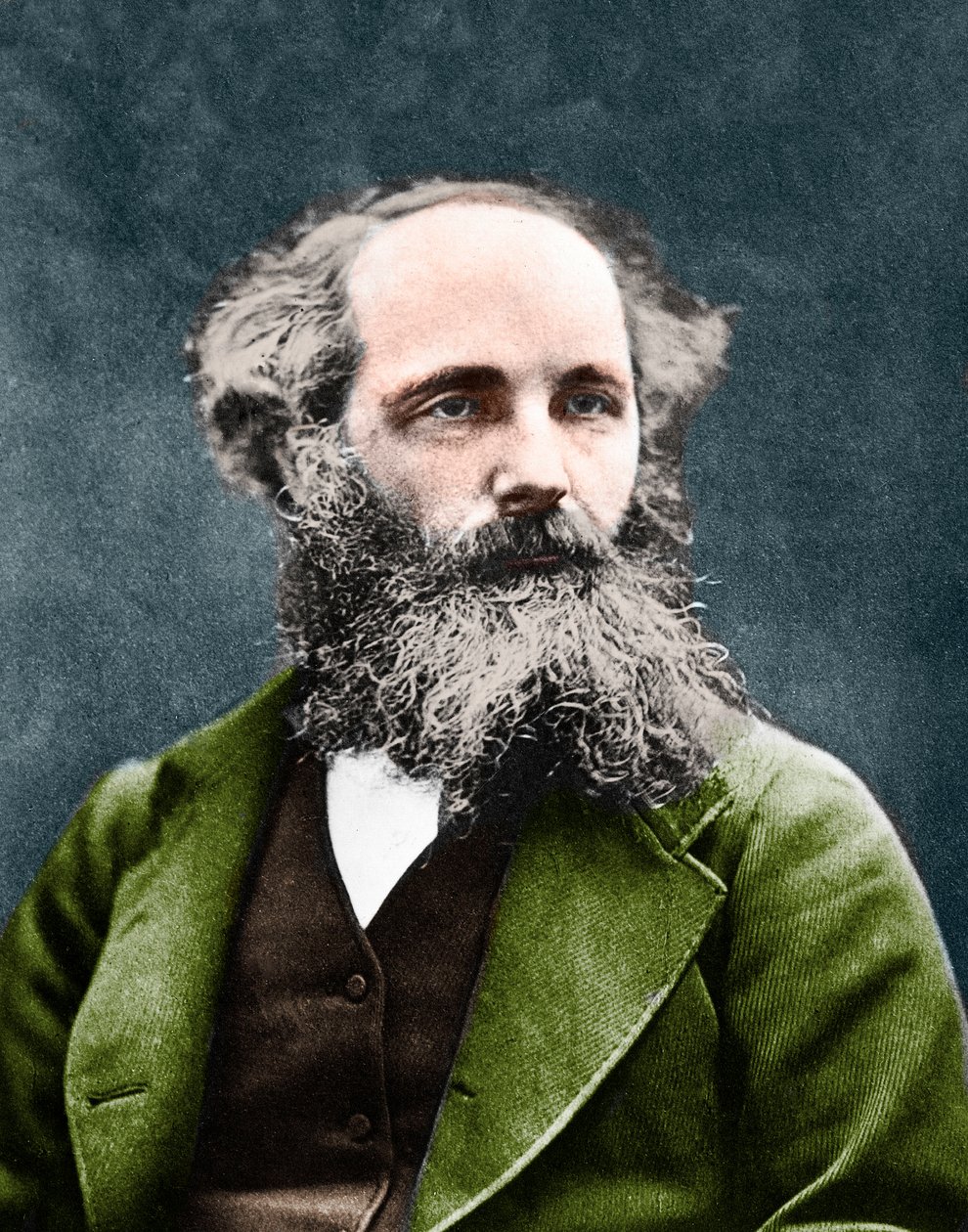 JAMES CLERK MAXWELL (1831-1879). Skotlantilainen fyysikko. noin 1875. tekijältä Unknown artist