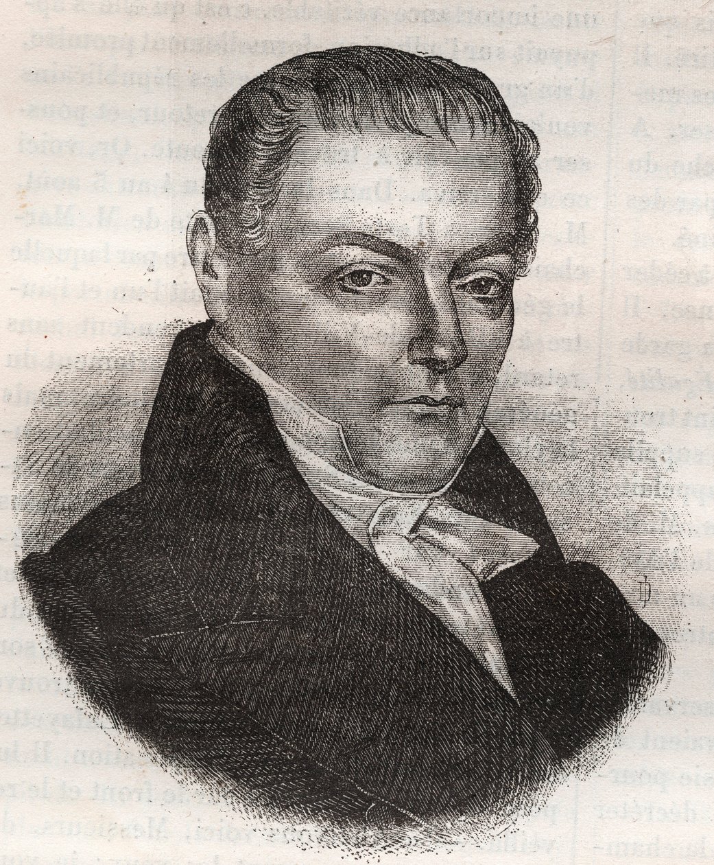 Jacques Francois Nicolas Bavoux 1774-1848 maistraatti ja poliitikko - tekijältä Unknown artist