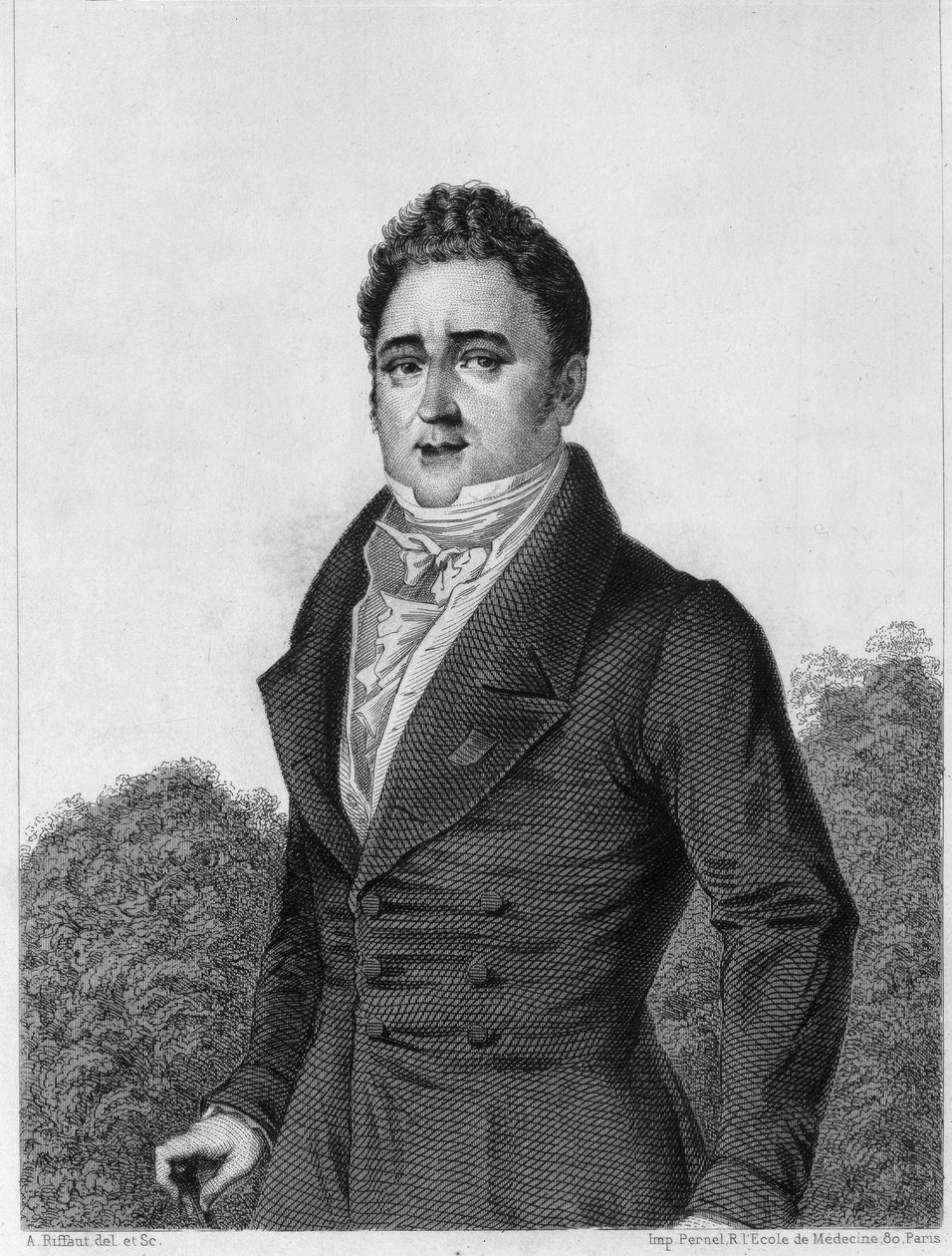 Jacques Lafitte (1767-1844), ranskalainen pankkiiri ja poliitikko - kaiverrus "Louis Philippen poliittisen ja yksityiselämän historiaan" tekijältä Unknown artist