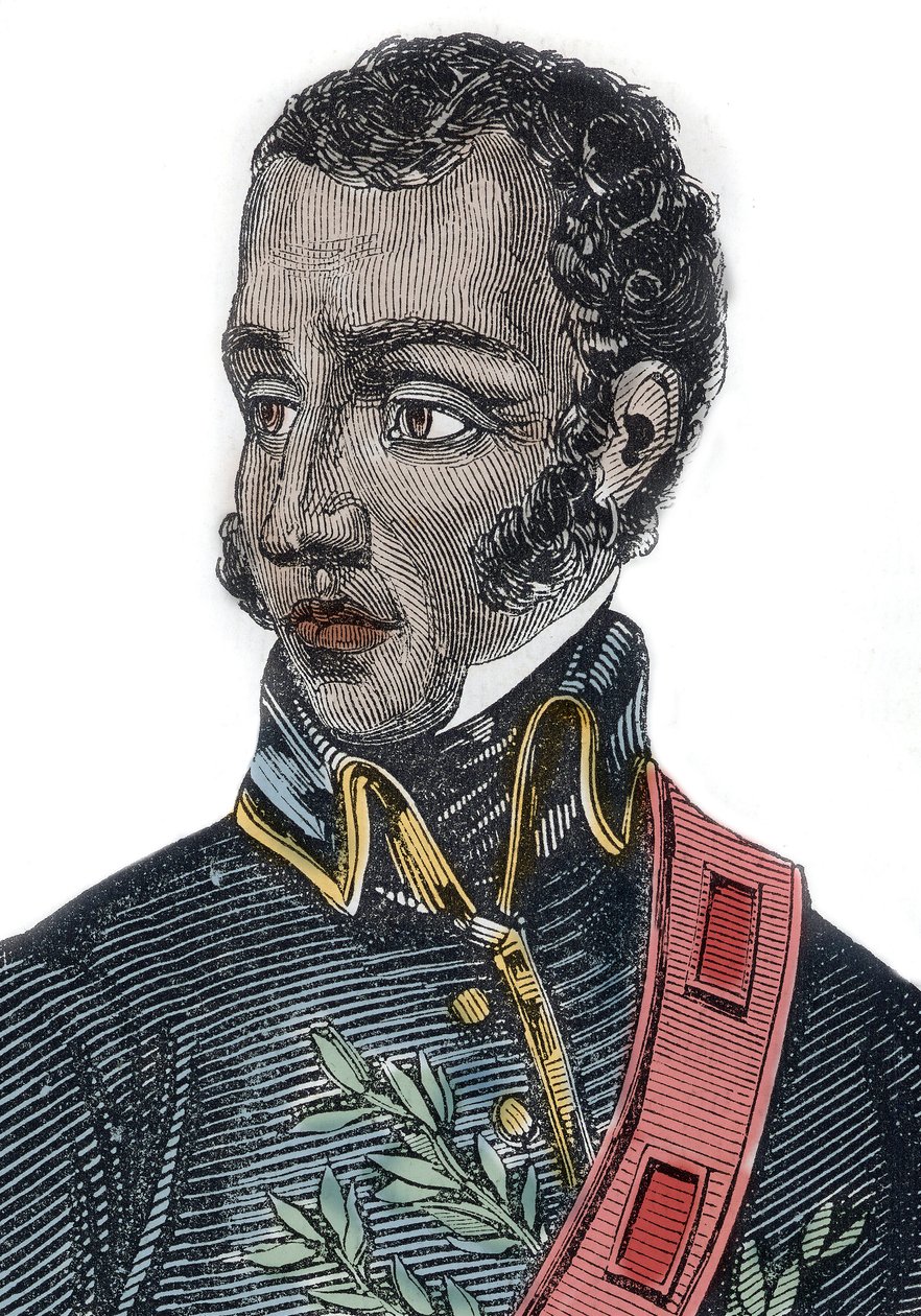Jean-Pierre Boyer, Haitin presidentti 1818-1843 - Jean Pierre Boyer (1776-1850) haitilainen poliitikko - tekijältä Unknown artist