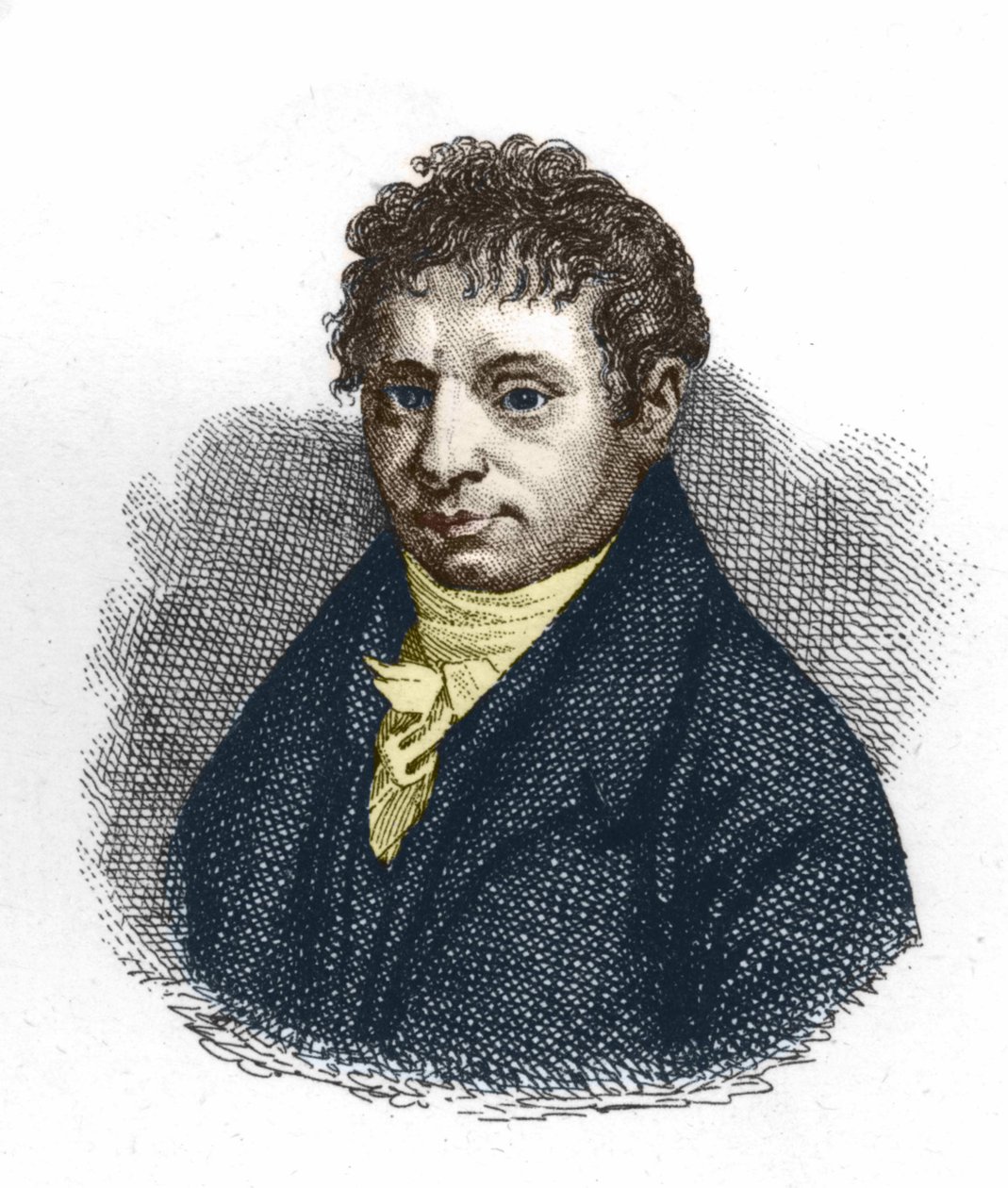 Jean Baptiste (Jean-Baptiste) Say (1767 - 1832), ranskalainen taloustieteilijä ja teollisuusmies. tekijältä Unknown artist