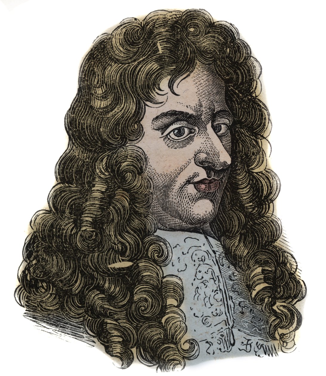 Jean Dominique Cassini (1625-1712) (Giandomenico) - englantilainen tähtitieteilijä - kaiverrus 1856 tekijältä Unknown artist