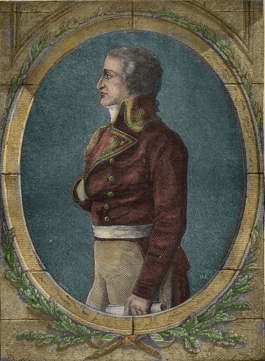 Jean Jacques Regis (Jean-Jacques-Regis) de Cambaceres (1753-1824)) ranskalainen poliitikko - Jean-Jacques Regis de Cambaceresin muotokuva tekijältä Unknown artist