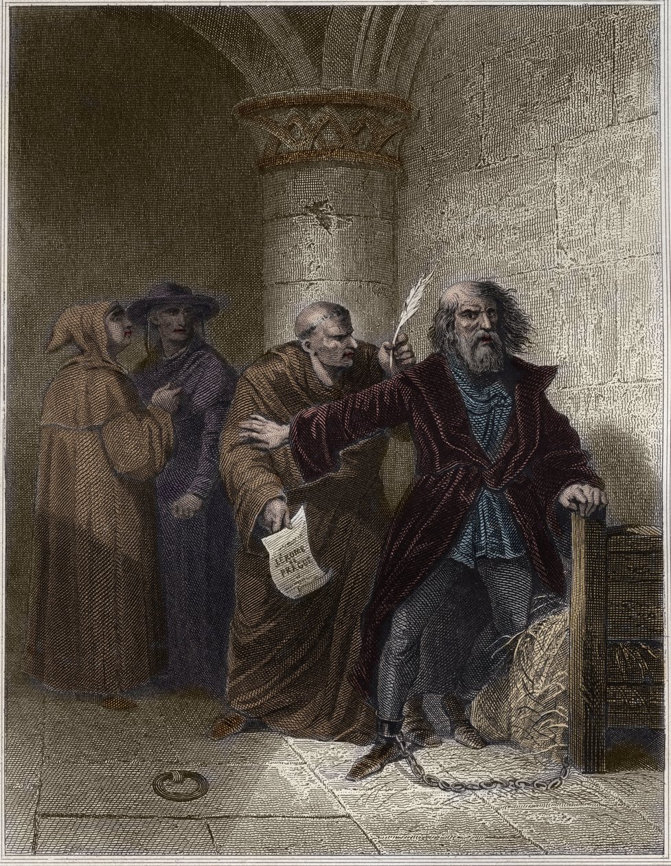 Hieronymus Prahalainen kieltäytyy hylkäämästä - Hieronymus Prahalainen (1379-1416) kirkon uudistaja, kieltäytyy luopumasta - Kaiverrus "" suosittuihin paastoihin tai kansan sankarillisten tekojen historiaan ja niiden vaikutukseen tieteeseen, taiteeseen, te tekijältä Unknown artist