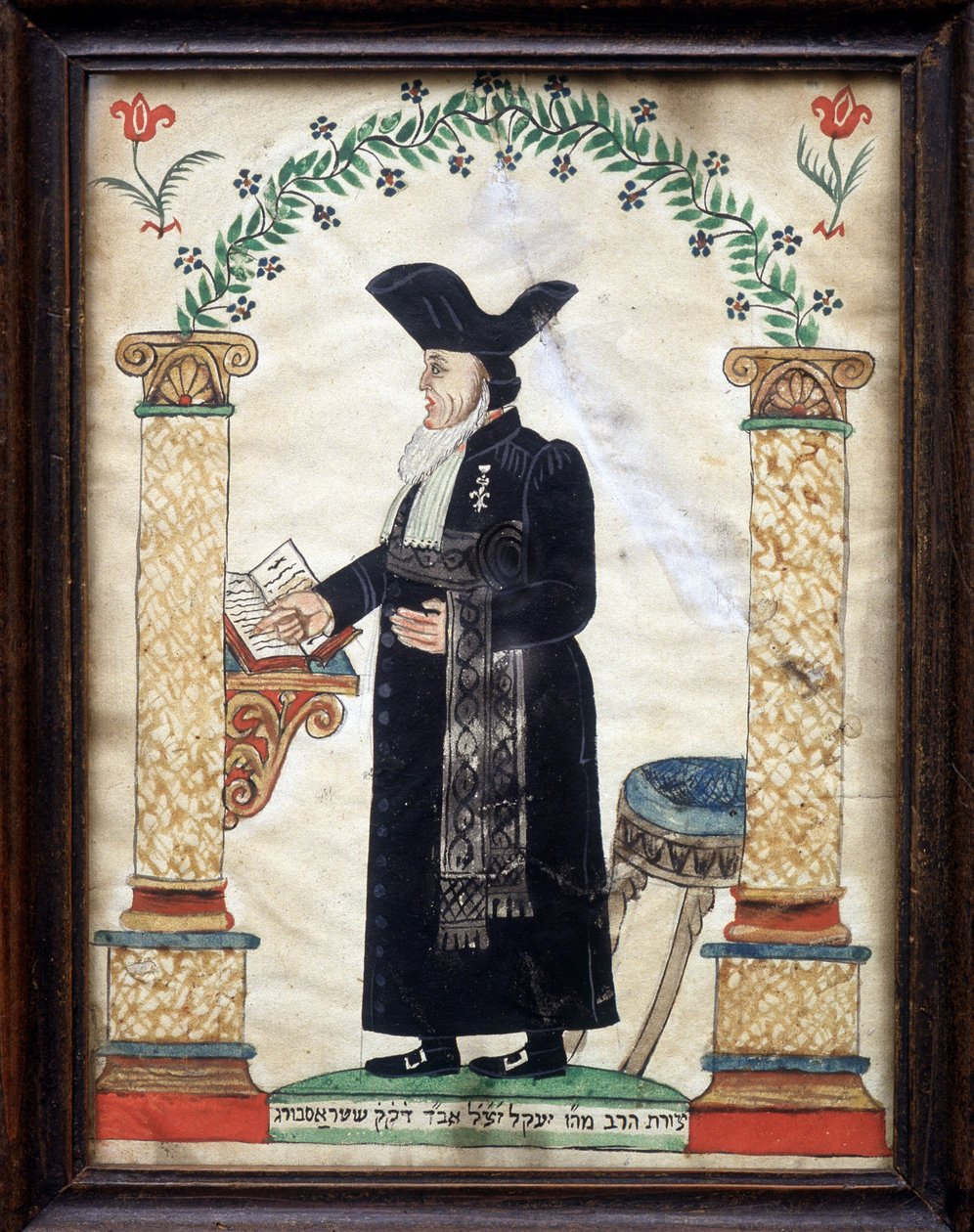 Juutalainen kansantaide: Rabbin esitys tekijältä Unknown artist