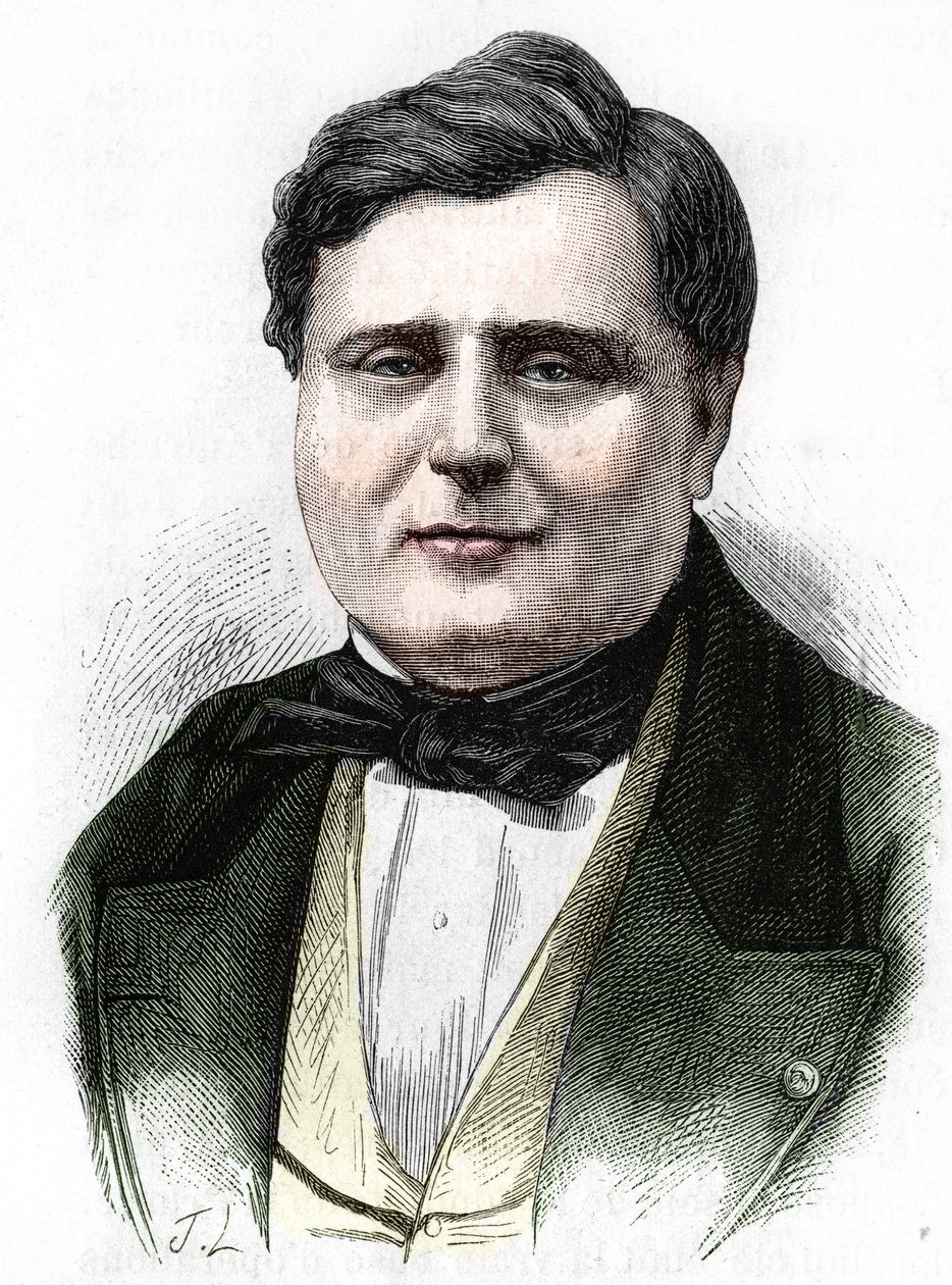 Joseph Alexandre Colonna (1810-1868), kreivi Walewski, Napoleon I:n ja Marie Walewskan poika, ranskalainen poliitikko tekijältä Unknown artist