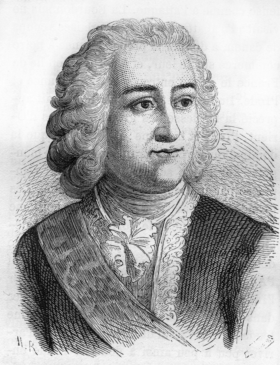 Joseph François Dupleix (1697-1763), ranskalainen siirtomaahallinnon hallinto tekijältä Unknown artist