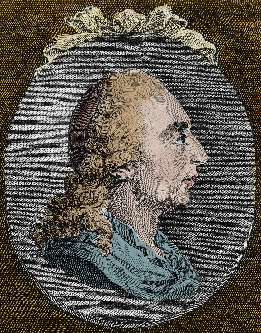 Joseph Freiherr von Sonnenfels (1732-1817) Itävaltalainen ja saksalainen juristi ja kirjailija kaiverrus - Joseph von Sonnenfels Itävaltalainen juristi ja kirjailija tekijältä Unknown artist