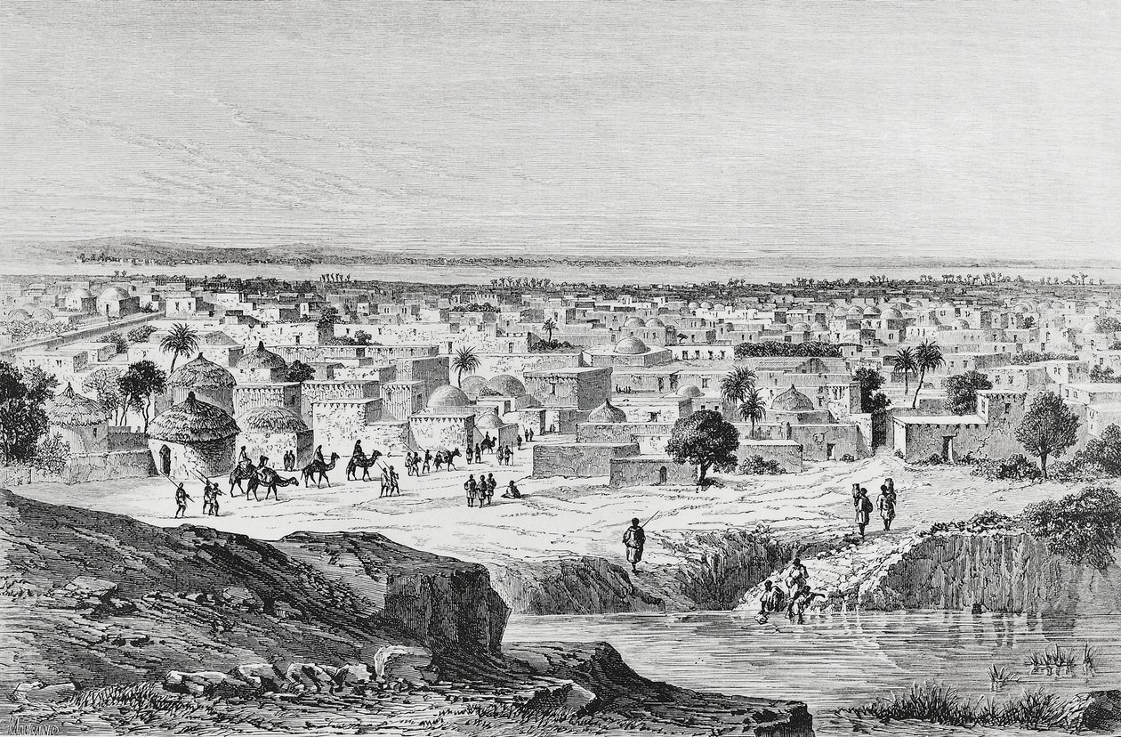 Kanon kaupunki, Nigeria tekijältä Unknown artist