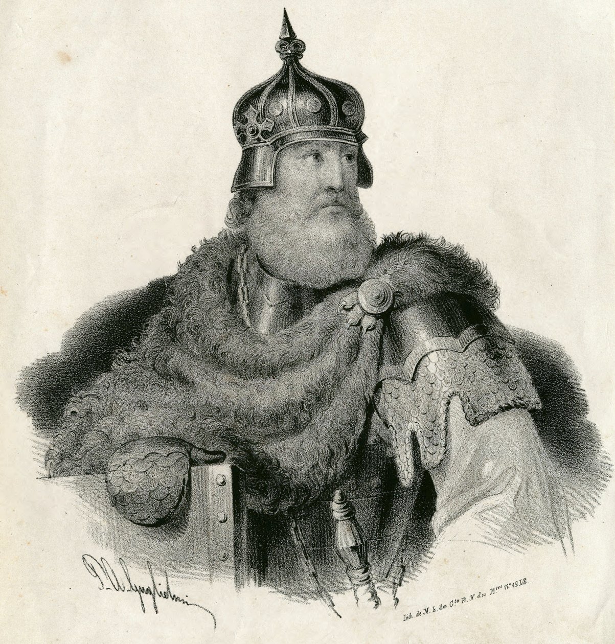 Kestutis - Liettuan suurruhtinas ja Trakain herttua 1297-1382 tekijältä Unknown artist