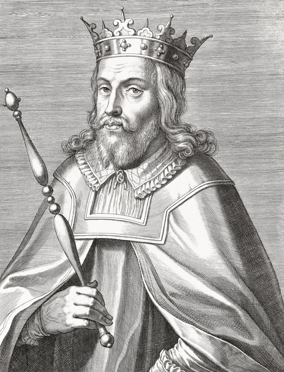Portugalin kuningas Duarte I. Edward I. Muotokuva. tekijältä Unknown artist