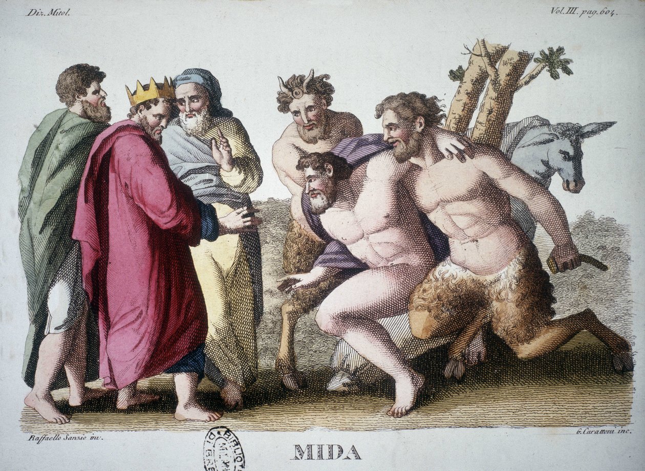 King Midas - kaiverrus tekijältä Unknown artist