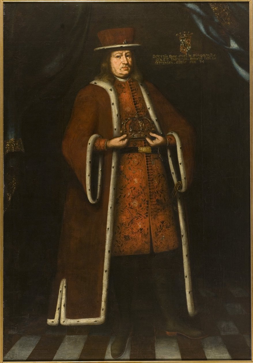 Kreivi Per (Pierre) Brahe, nimeltään Nuorempi, Muotokuva kreivi Per Brahen nuoremmasta (1602-1680), Anonymous . öljy kankaalle tekijältä Unknown artist
